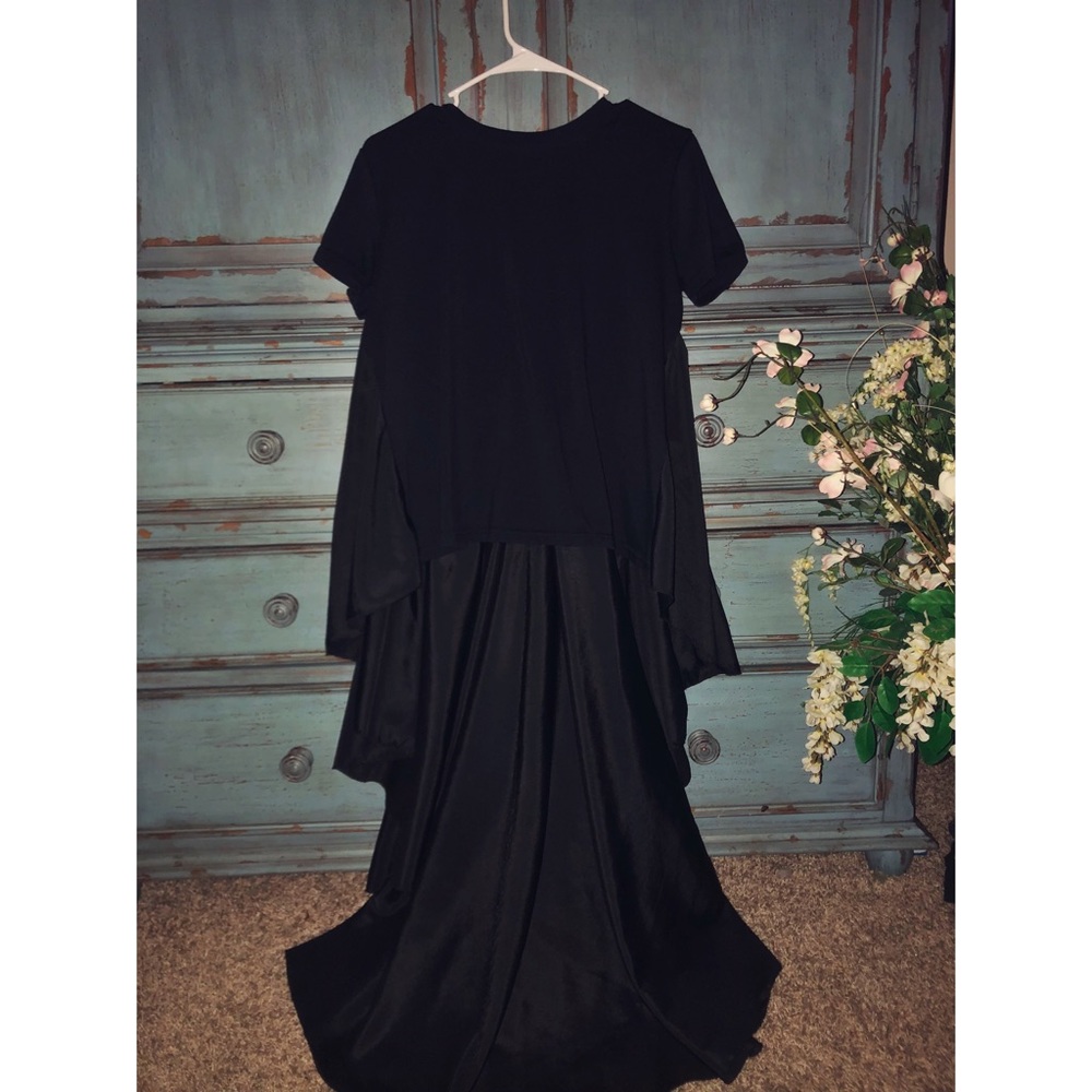 Hi-Lo Blouse Black